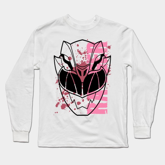 Ranger PINK COSMIC FURY Long Sleeve T-Shirt by CRD Branding